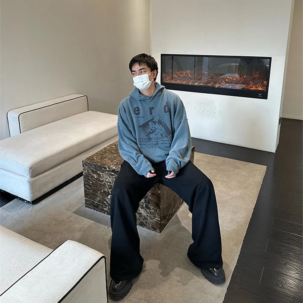 Свитшот Yao888 с капюшоном цвет в ассортименте