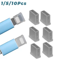 101pcs universal dust plug protector cap usb type c micro usb ios charging data cable male dust cover