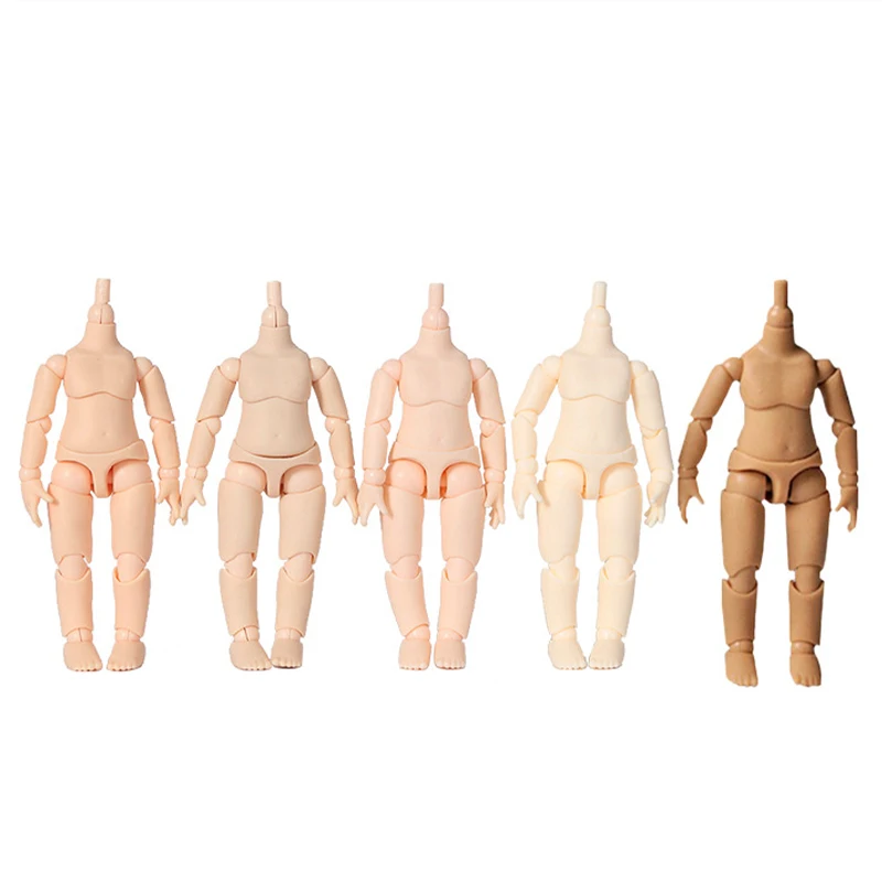 

OB11 Doll Toys 11cm YMY Body With Stand Moveable Ball Joint Action Figure Toys Suitable For GSC Head 1/12 Bjd Doll Accessories