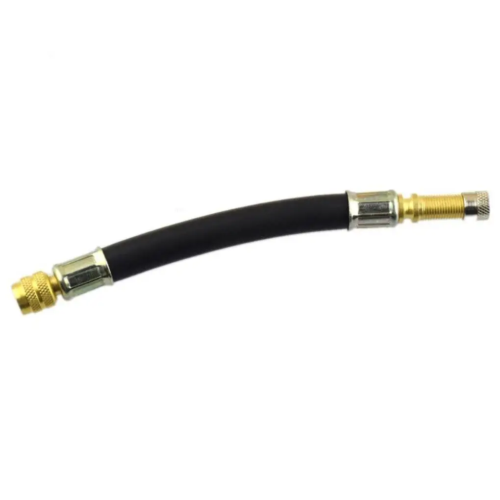 

140mm Auto Car Van Bus Twin Wheel Tire Flexible Rubber Valve Stem Extension Extender Adaptor