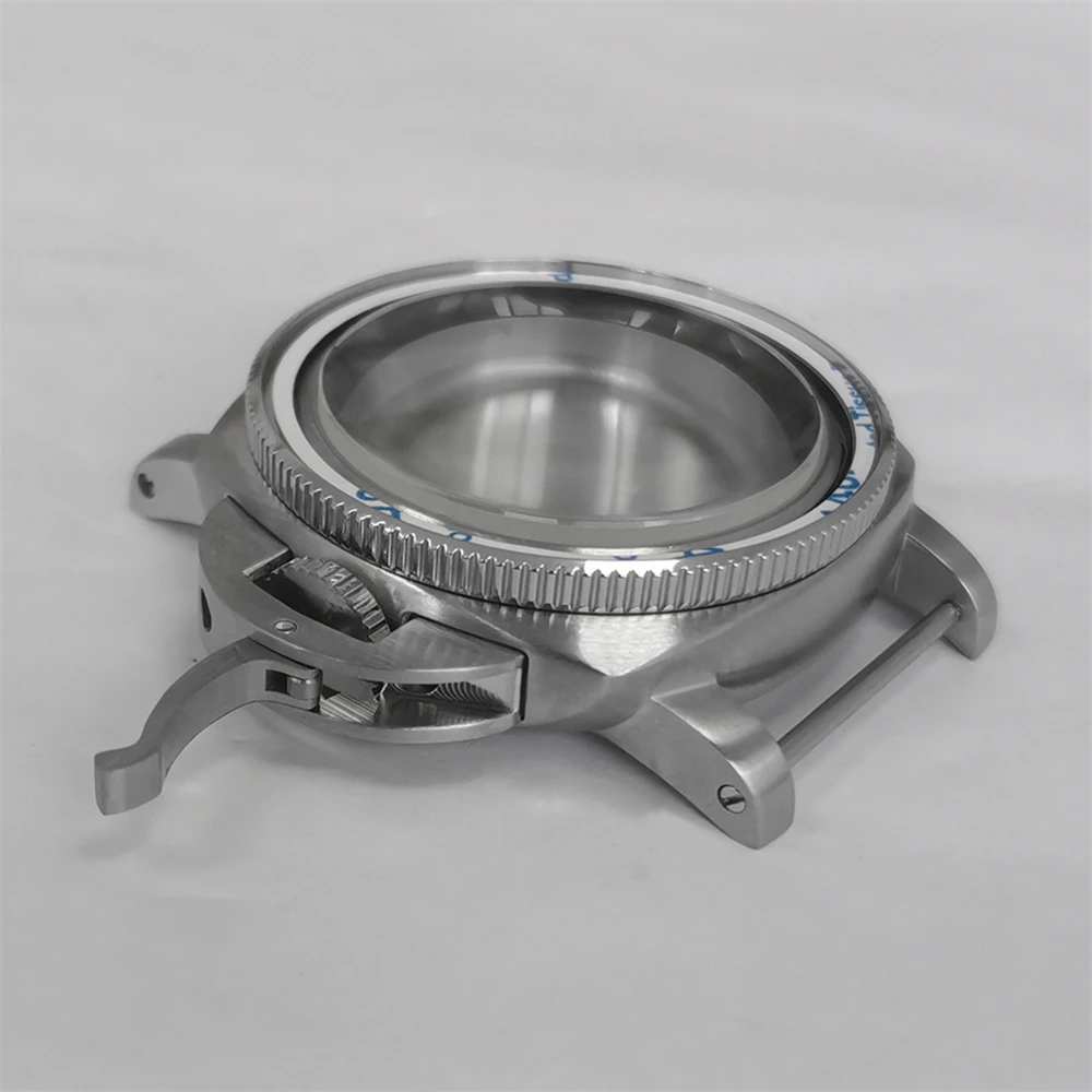 NH35 NH36 Case, 316L Stainless Steel 42MM Watch Case Bezel Black Inner Shadow Case for NH35/NH36/4R/7S Movement