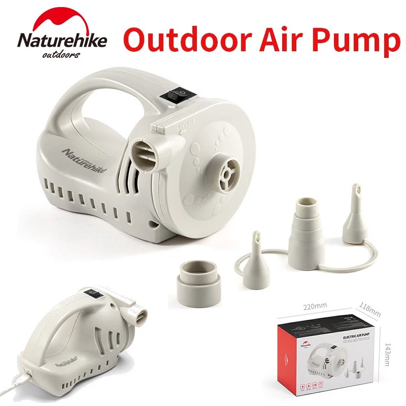 Надувной насос Naturehike USB сверхлегкий портативный 4 кПа 2000 мАч быстрое надувание