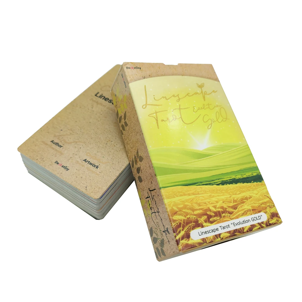 12x7 см Linescape гадание Таро Эволюция узкая линия и широкий пейзаж с направляющей