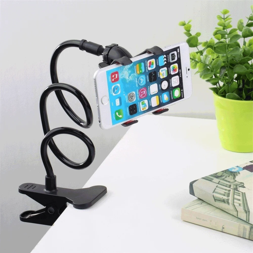 

Clamp Rod Adjustable Bracket Stand Universal Lazy Articulate Phone Flexible Clip Mobile Holder Smartphone Support 60cm Claw 360°