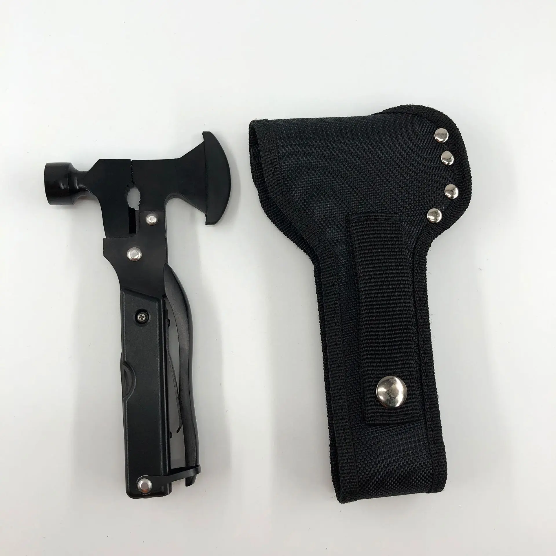 Многофункциональный портативный молоток с топориком для кемпинга и походов на