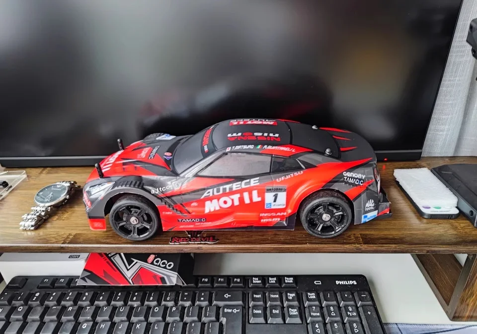 Корпус кузова в масштабе 1/14 база колеса 185 мм/195 мм заднее крыло для MJX Hyper Go 14301 14302