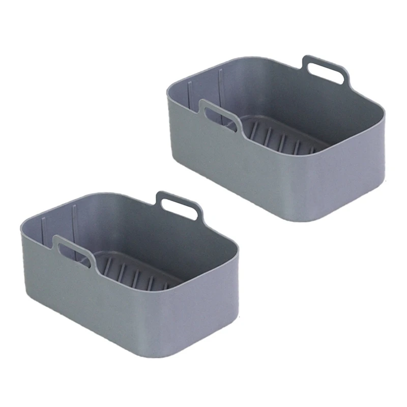 

2 шт., силиконовые фритюрницы для Ninja Foodi Dual DZ201