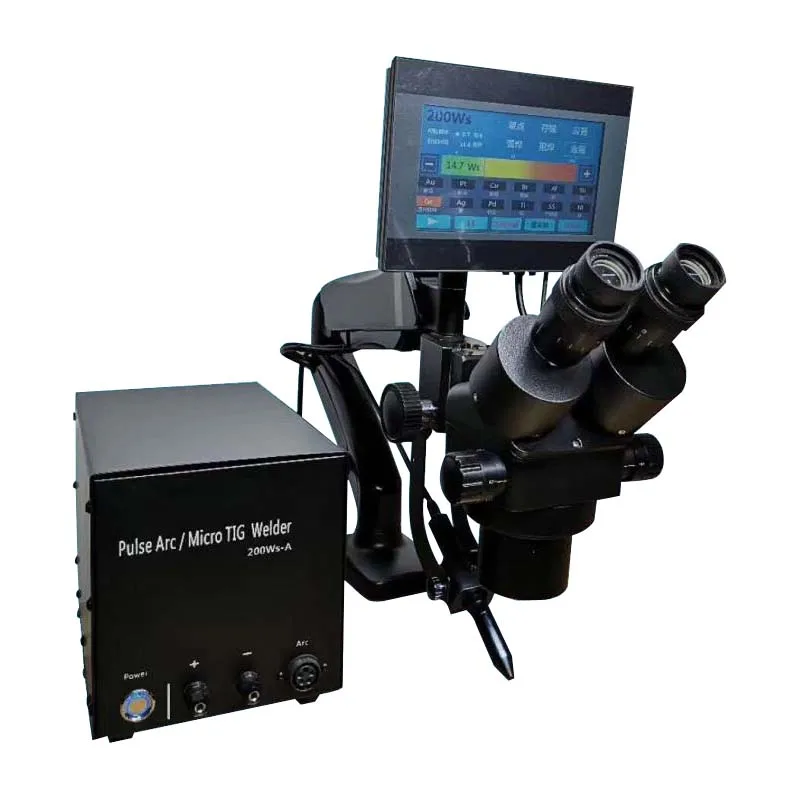 

Jewellery Manufacturing Big Power Touch Screen Spot Welding Machine With Microscope
