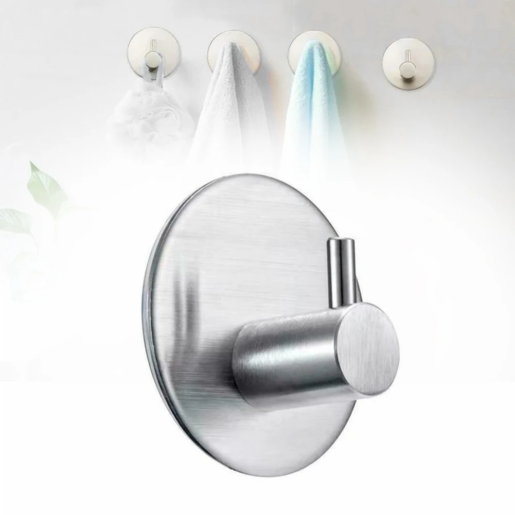 

1x Multi-Purpose Wall MountedTowel Hooks Hanging Hooks Clothes Rack Wall Hook Modern Bathrooms Kitchen Hook Accessory
