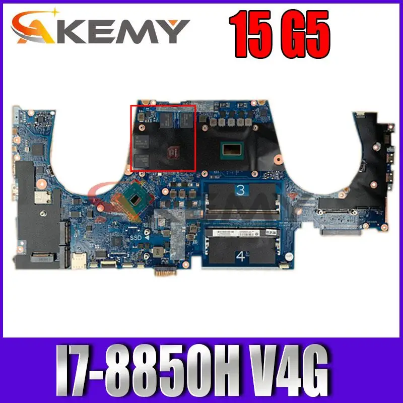 

FOR HP ZB15G5 ZBOOK 15 G5 SPS-MB DSC P2 4GB I7-8850H WIN laptop motherboard DA0XW2MBAG0 L28699-601
