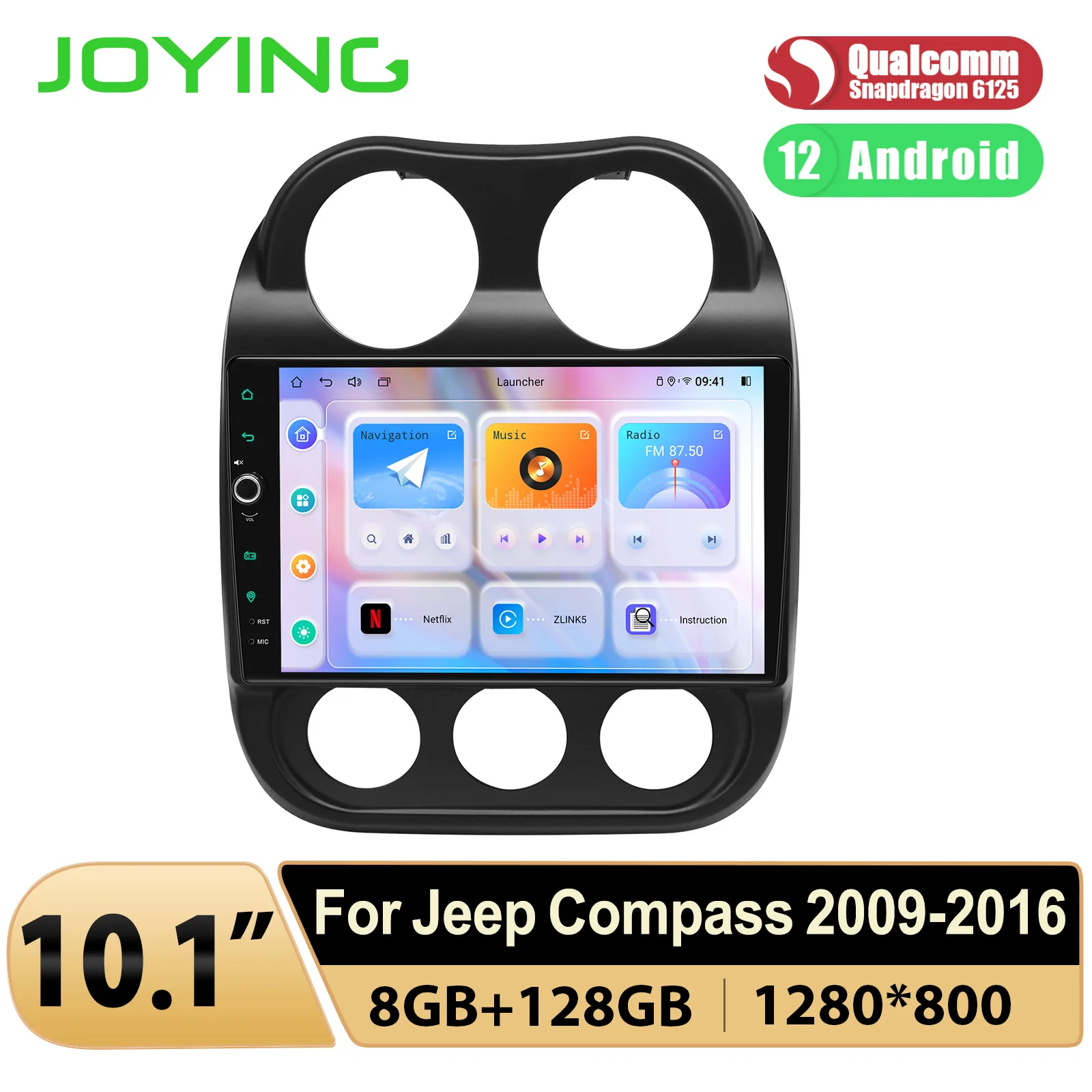 Joying новейшая 10 &quotAndroid 12 0 Android Автомобильная стереомагнитола Замена GPS