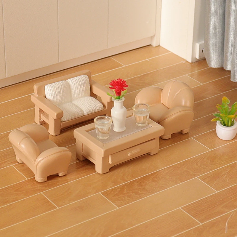 

1/12 набор миниатюрной мебели для кукольного домика, украшение для гостиной и спальни, аксессуары для кукольного домика, детская игрушка для ролевых игр
