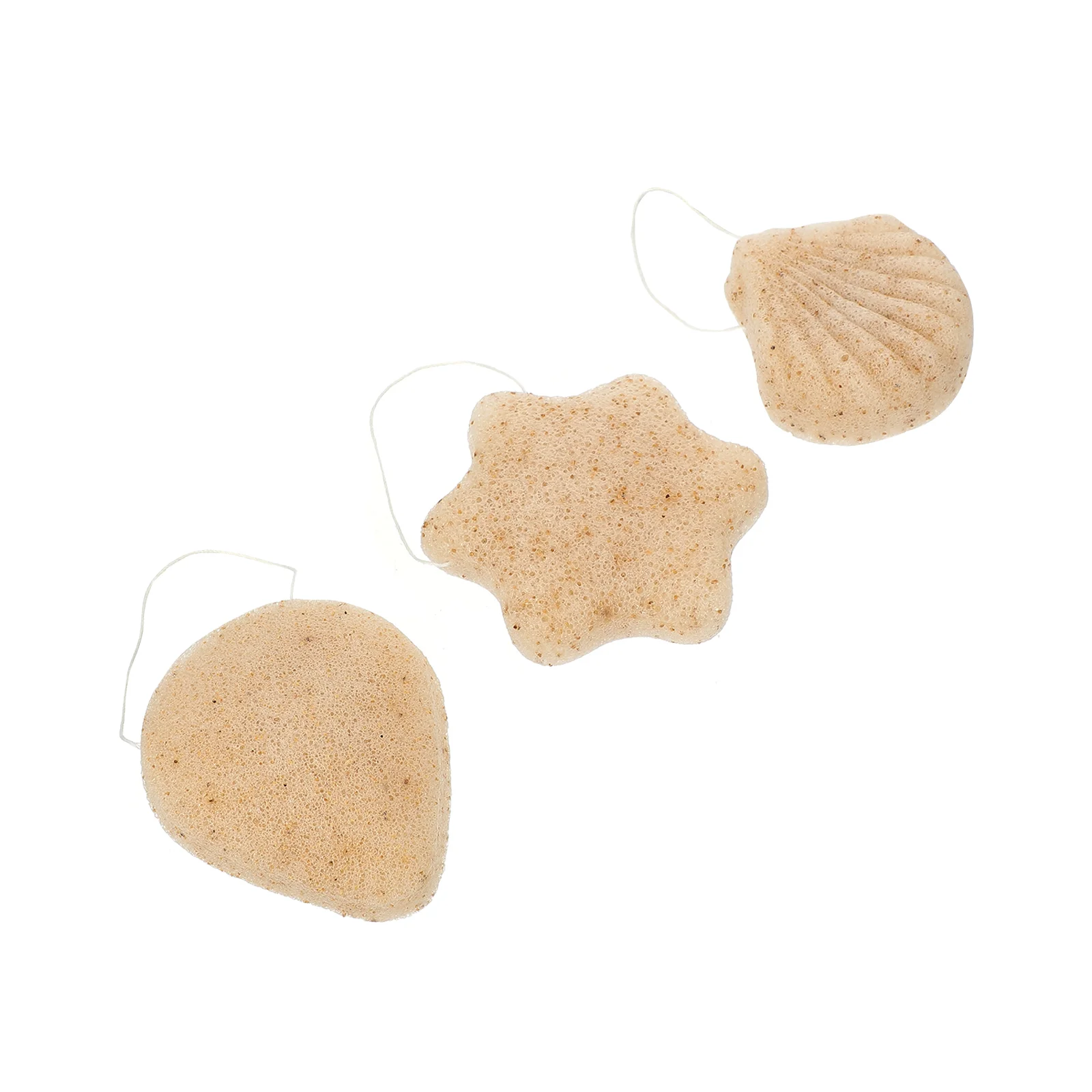 

Sponge Facial Sponges Makeup Cleansing Exfoliating Cleaningpad Remover Face Skin Puff Removal Scrubber Exfoliator Konjac Clean