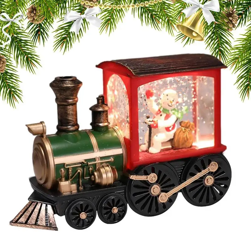 Рождественская искусственная Ретро лампа со встроенными и наружными