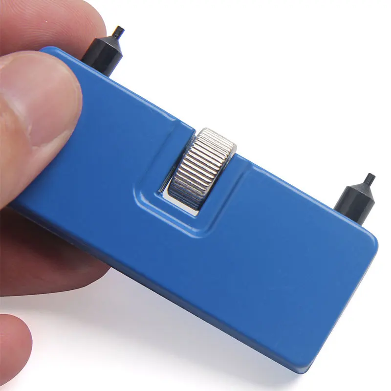 2pcs Watch Tool  Back Case Opener & Watchmovement Holder Adjustable Backcase Remover Opener For Repair Battery Replace Tools