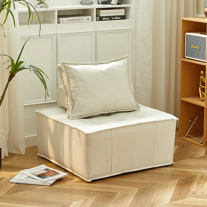 

Italian Minimalist Small Living Room Sofas Lazy Recliner Luxury Single Velvet Sofa Chair Sofy Do Salonu Home Furniture WK50SF