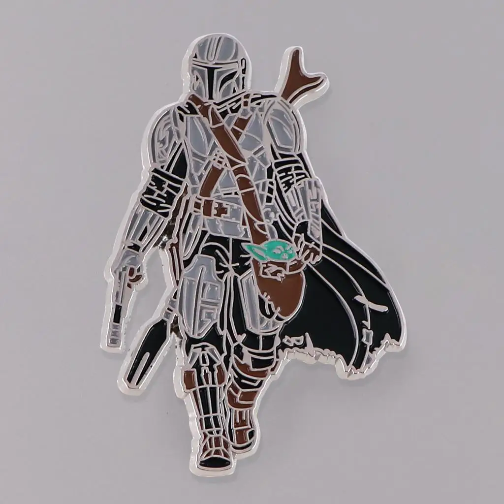 Мужская брошь в виде рыцаря значок на лацкан