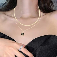 bohemia stainless steel pendant clavicle necklaces for women personality fashion handmade choker necklaces party jewelry gifts