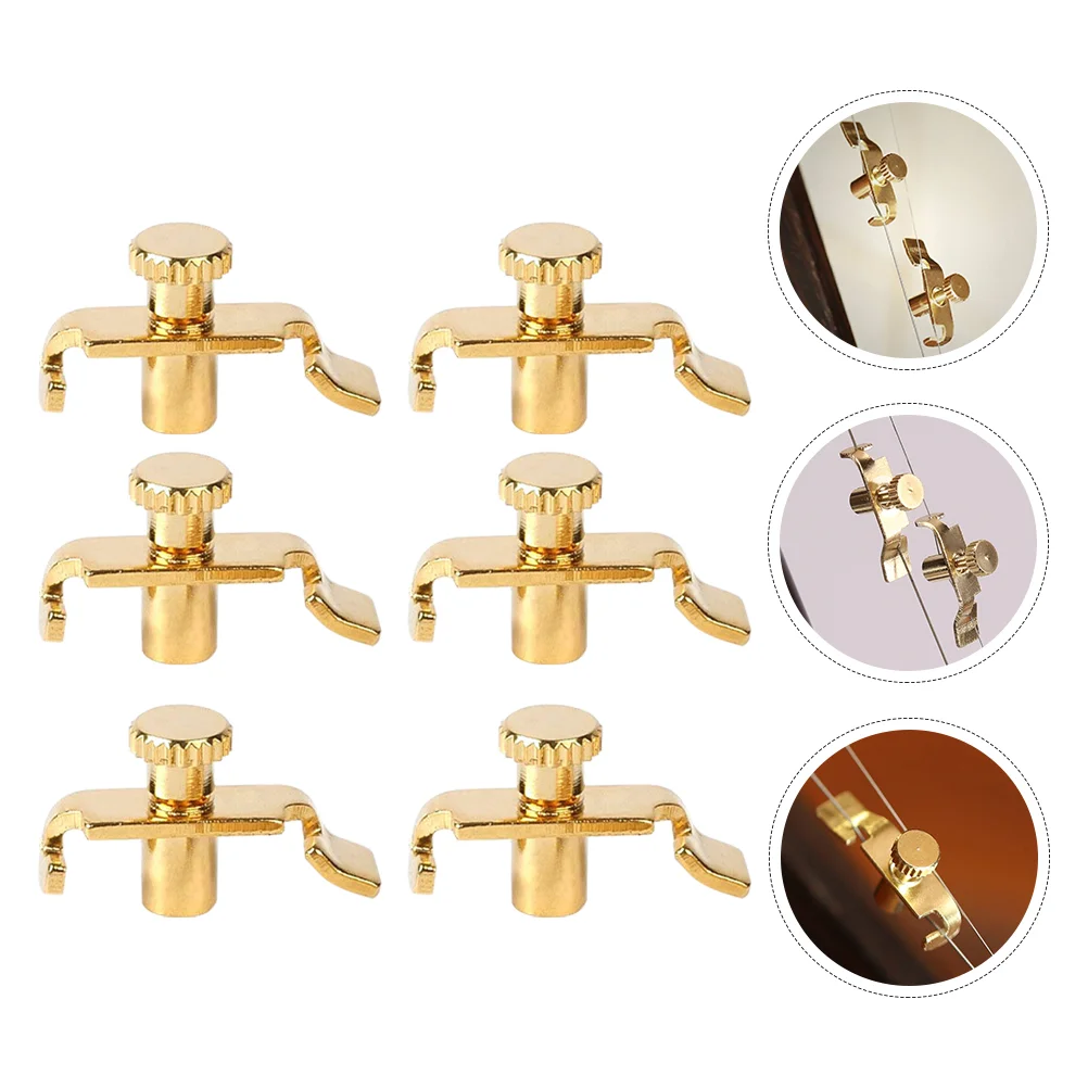 

Erhu String Tuner Tuning Instrument Violin Adjuster Tuners Tools Fine Supplies Chinese Winder Musical Accessories Bridge Clip