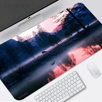 nature landscape mouse pad gaming xl home large computer mousepad xxl keyboard pad natural rubber anti slip soft pc mouse mat