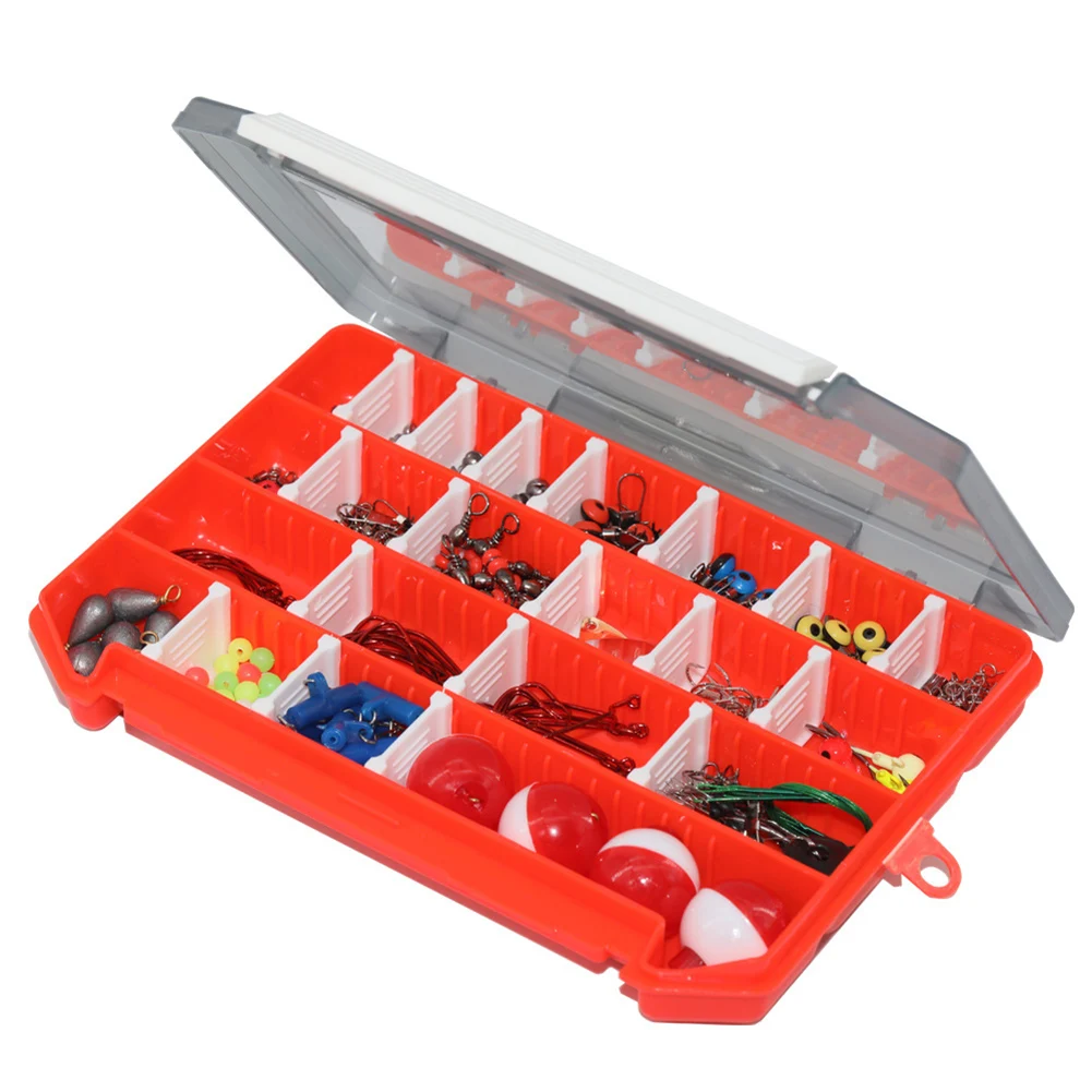 

263pcs/set Carp Fishing Tackle Kit Saltwater Fishing Hooks Beads Fish Accessories Organizer for Fisherman Angler