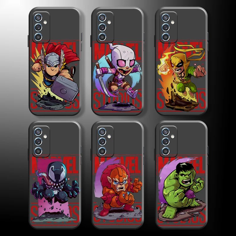 

Avengers Venom Spider Man For Xiaomi Mi 11 Lite POCO X3 Pro GT NFC M3 Pro Phone Case Soft Carcasa Silicone Cover Coque Funda