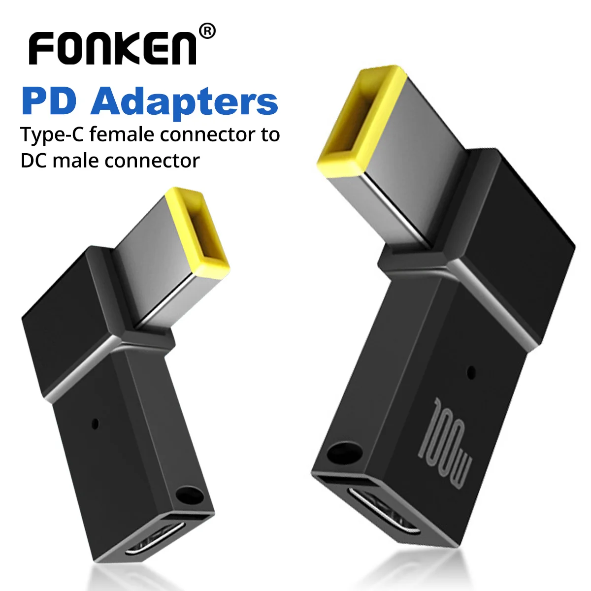 For Lenovo Thinkpad Usb-c Fast Charging Cable Converter Square Pd Plug