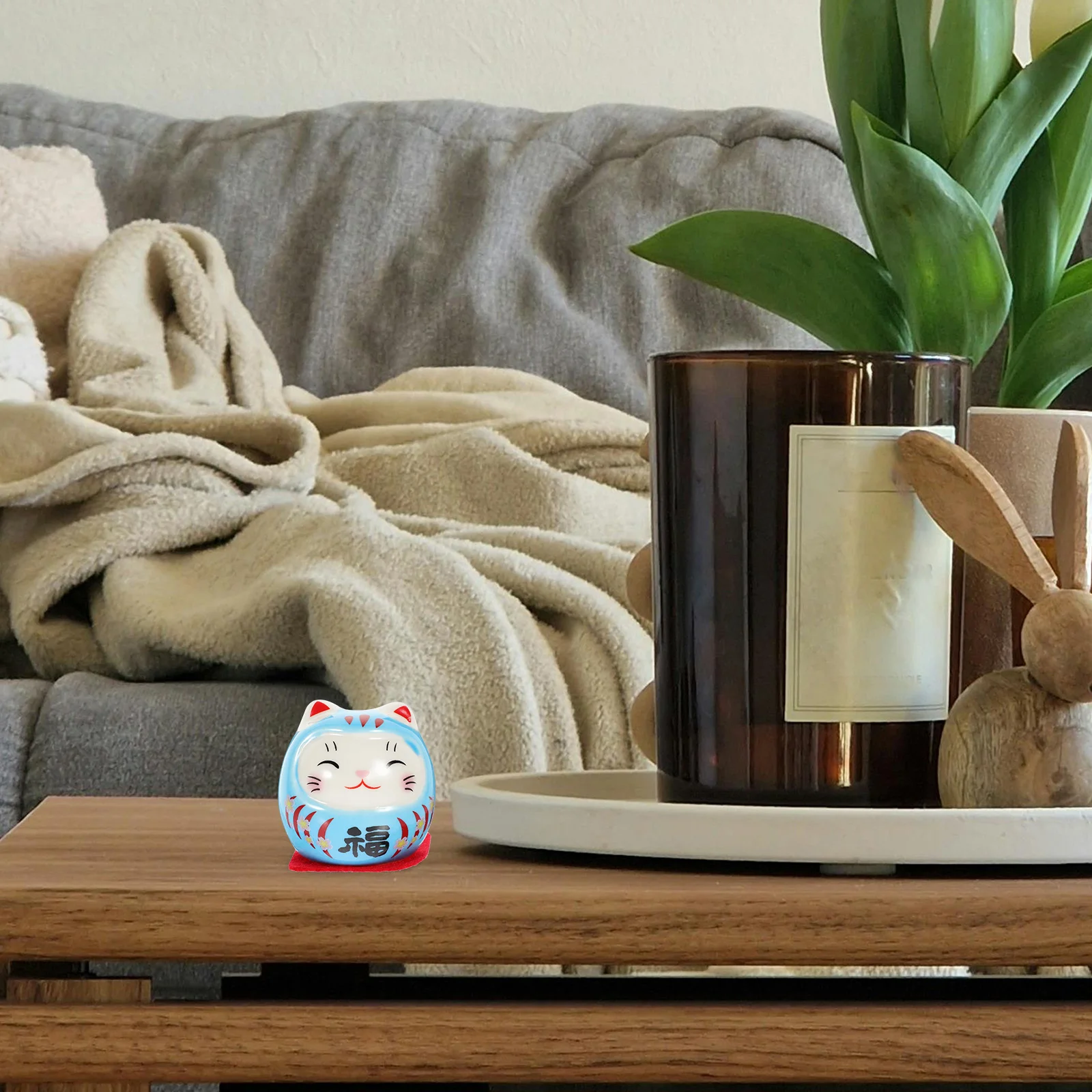 5 шт. кактус Bodhidharma украшения статуя Будды домашняя азиатская керамика декор