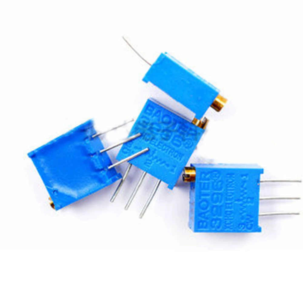 

10 шт., потенциометр триммера 3296W-1-203LF 3296 Вт 20 к ом 203 3296W-1-203 3296W-203 W203