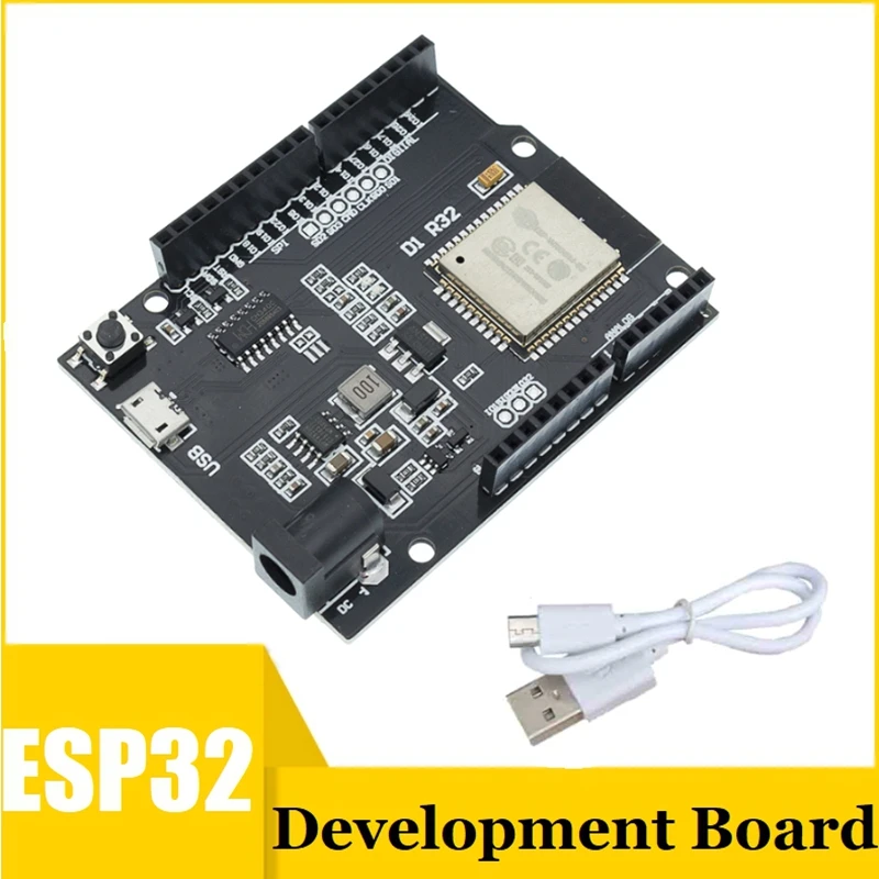 

ESP32 Development Board D1R32 Wifi And Bluetooth Module 4MB Flash Compatible With Arduino