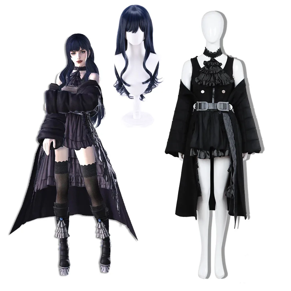 Игра FINAL FANTASY XIV FF14 Gaia Косплей Костюм FFXV Shadowbringers Платье Взрослый Хэллоуин На Заказ