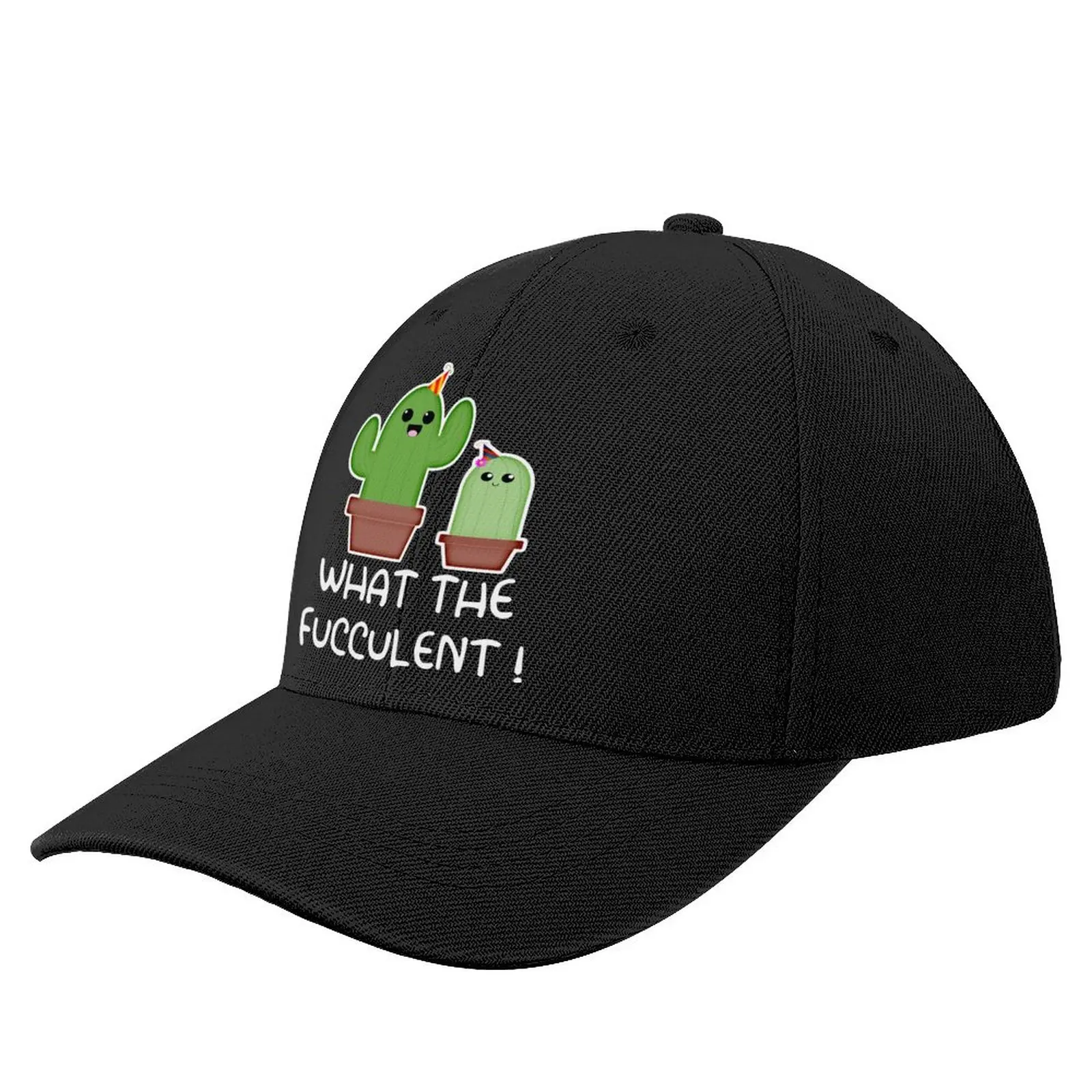 

Golf Cap Casquette What The Fucculent Funny Cactus Succulents Gardeninghk Funny Graphic Hip Hop Sports Unisex Dicer