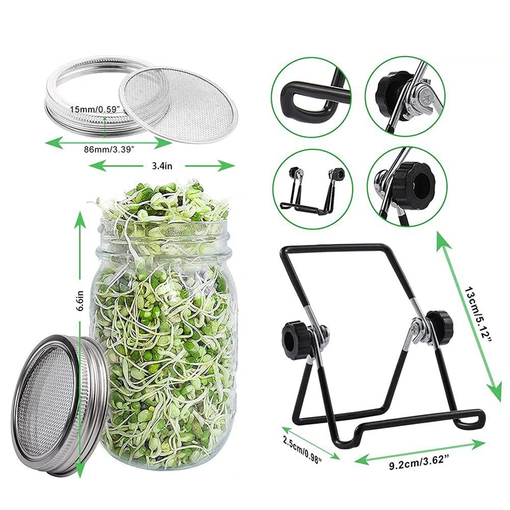 2 комплекта стеклянные банки с крышками и подставками