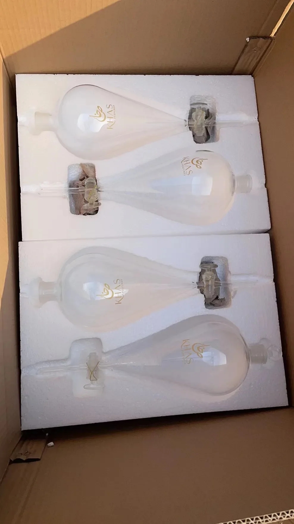 Стеклянный диспенсер для парфюма 50-2000 мл