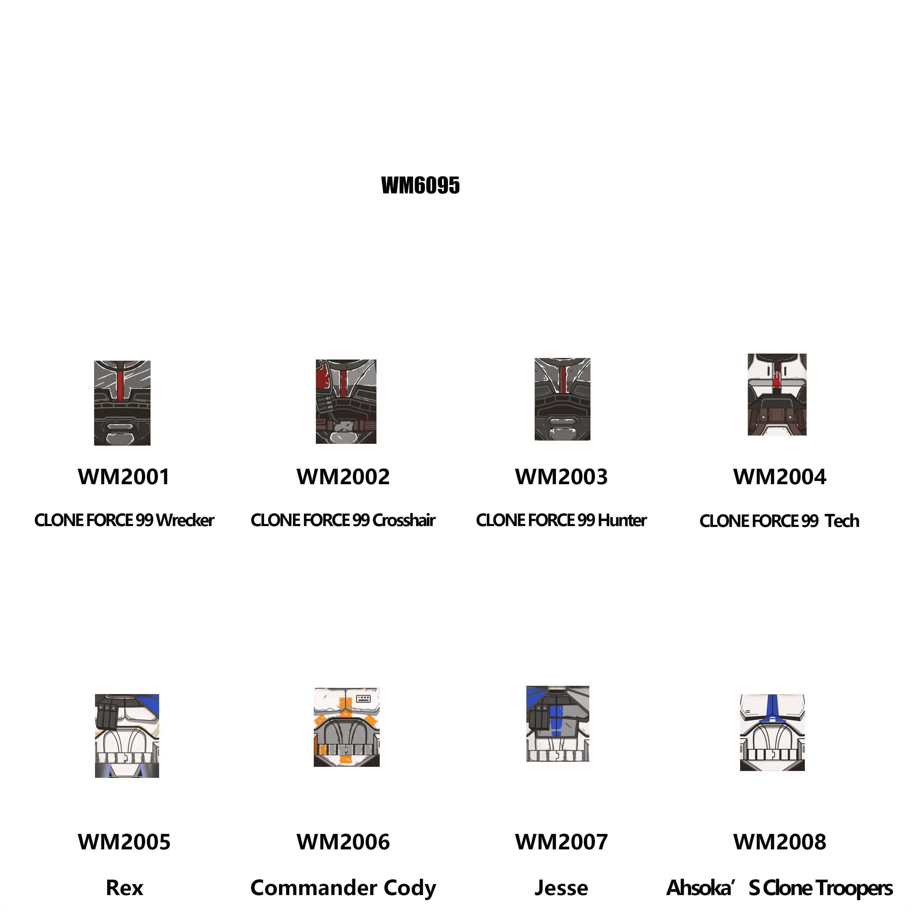 

Экшн-фигурки, аксессуары, строительные блоки, игрушки Series-161-WM6099