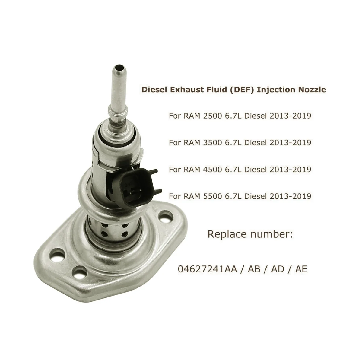 Форсунка для впрыска жидкости дизельных двигателей 04627241 04627241AD 4627241AD 6 7 л ОЗУ 2500 3500