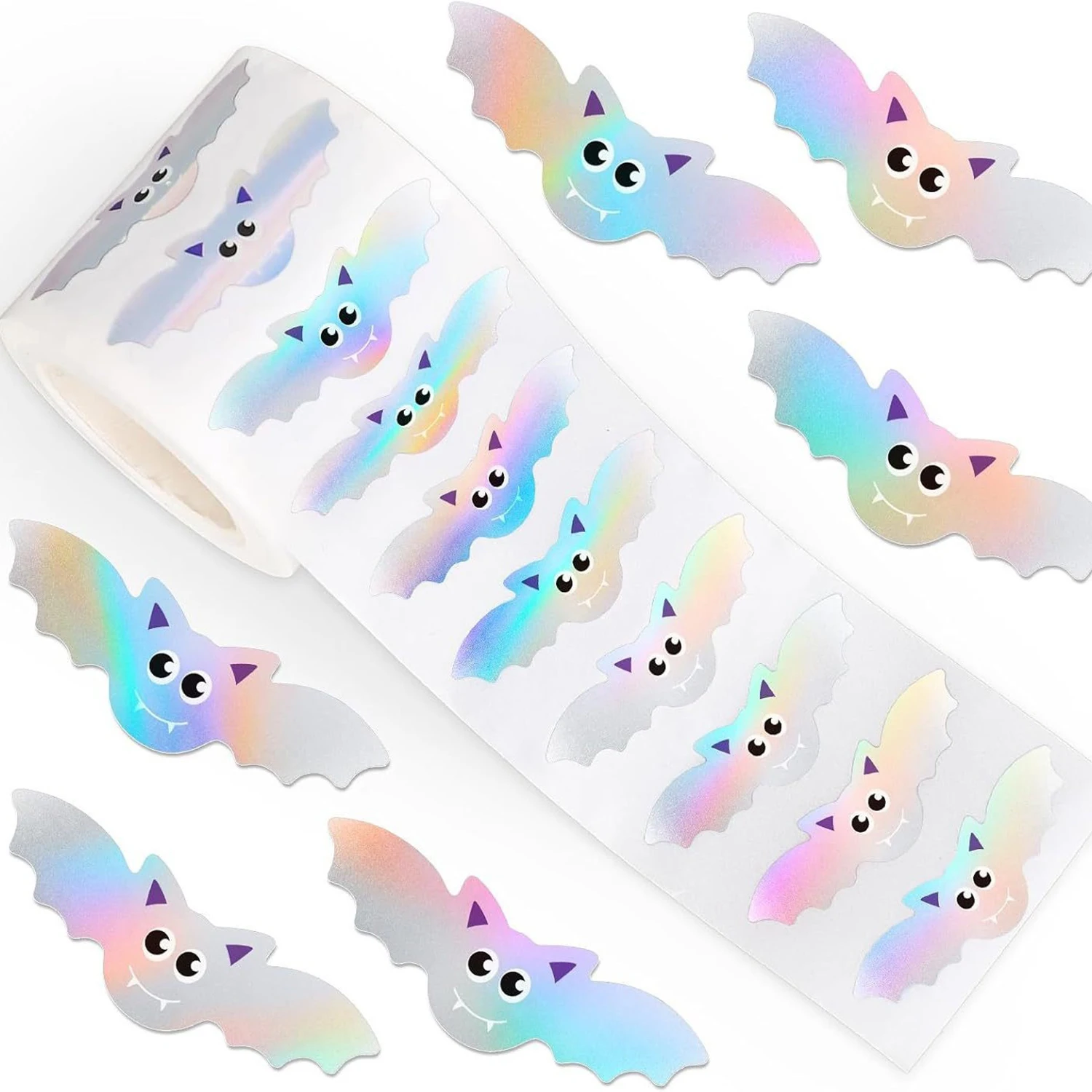 

Лазерные мультяшные наклейки на Хэллоуин