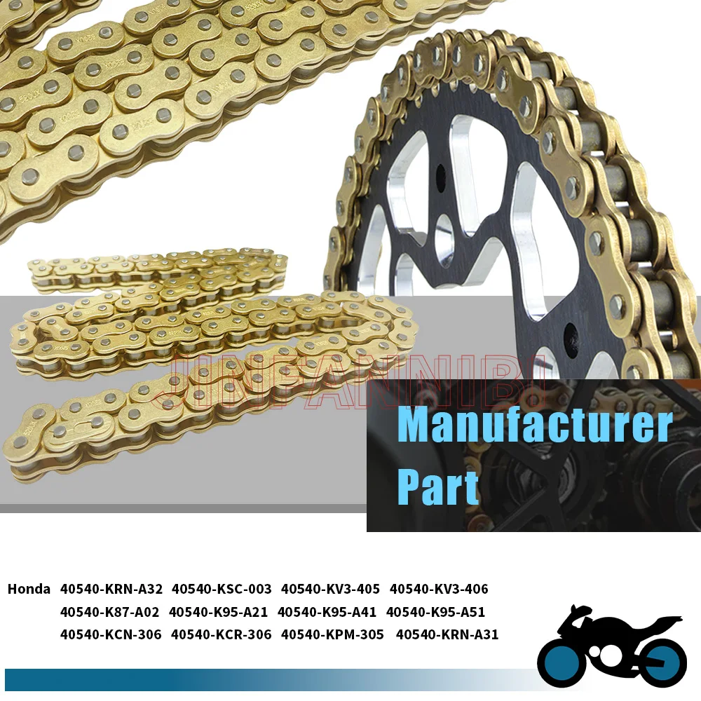 Фото Цепь X-Ring 520, 120 звеньев с Master Link для Honda CB300R CB500F CBR250R CR125R №2