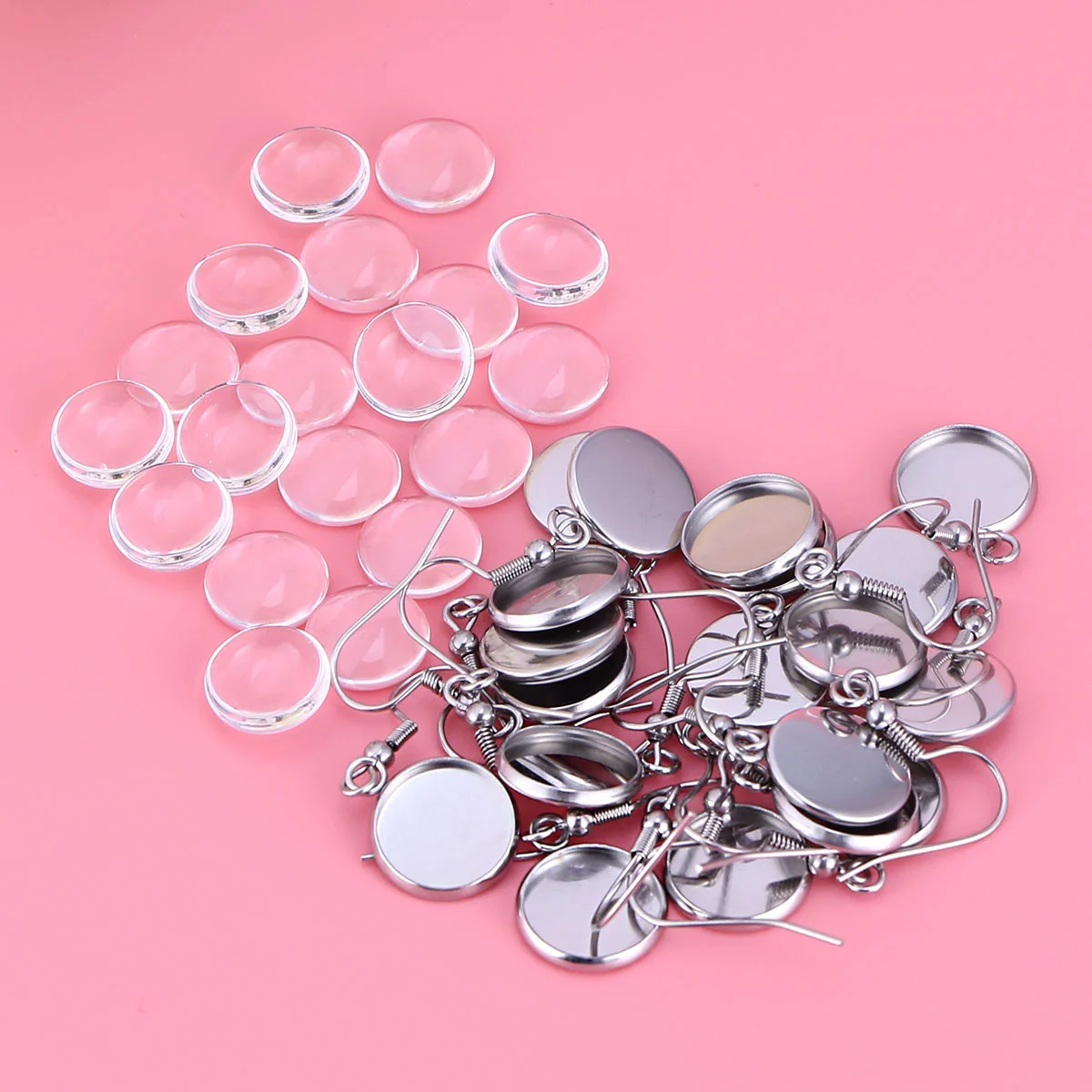 

Earring Hooks Making Hook Ear Wire Silver Sterling Bulk Accessoriesbezel Supplies Titanium Earrings Findings Diy Parts Wires