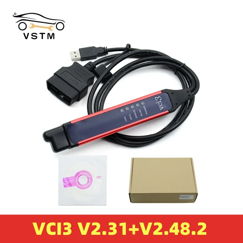

VCI-3 V2.31 V2.48.2 for Scania VCI3 SDP3 Wifi Scanner Wireless Multilingual Full Chip For Scania Truck Autocom Diagnostic Tools