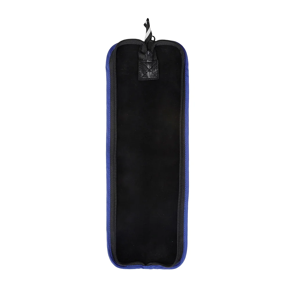 

Black Vertical Flute Storage Bag with Blue Border Portable Universal Flute Case Mini Saxophone Bag Oxford Fabric Waterproof Bags