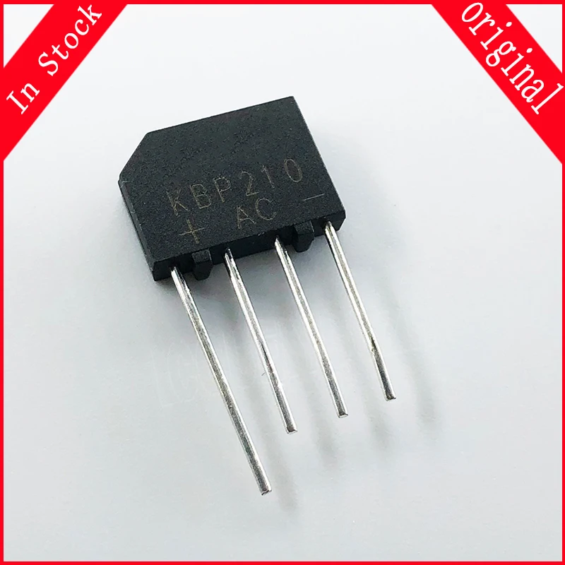 10 шт./партия, оригинальный мостовой выпрямитель KBP310 1000V 3A KBP206 KBP210 KBP307