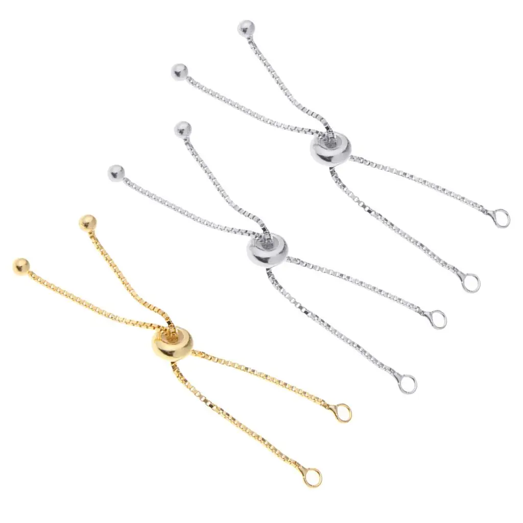 

Sterling Silver Extension Chain Adjustable Necklace Chains Length 5cm