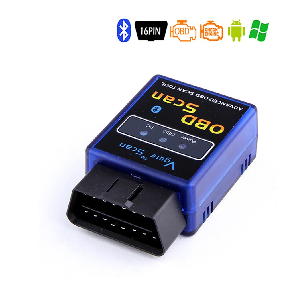 Автомобильный диагностический инструмент Vgate Mini ELM327 Bluetooth OBD2 V2.1 ELM 327 OBD 2
