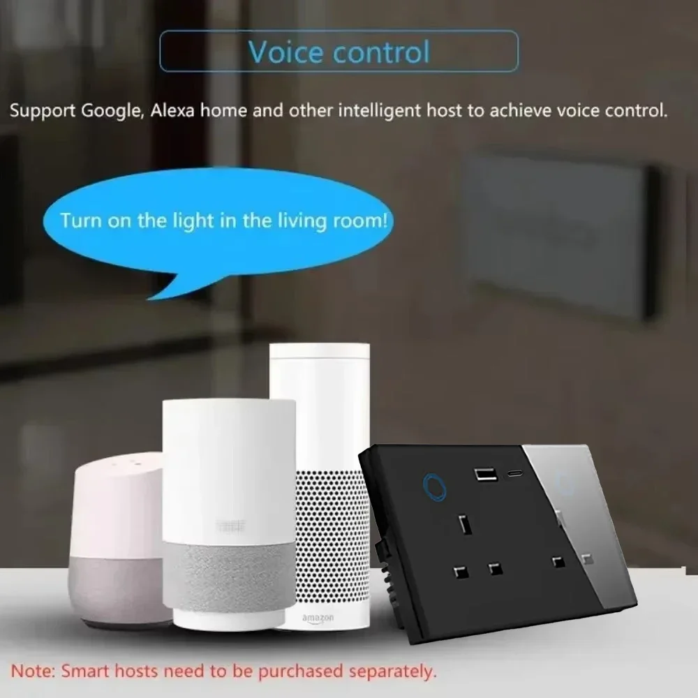 Быстрая зарядка Type-c USB UK Zigbee