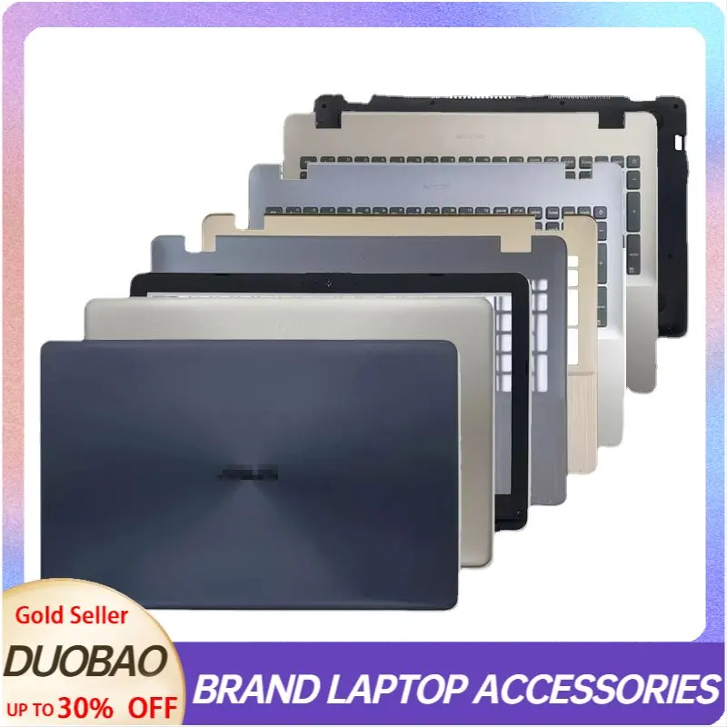 

For Asus X542 X542U X542UR X542BA R542UA A580 F580 FL8000 Laptop LCD Back Cover/Front bezel/Hinges/Palmrest/Bottom Case Shell
