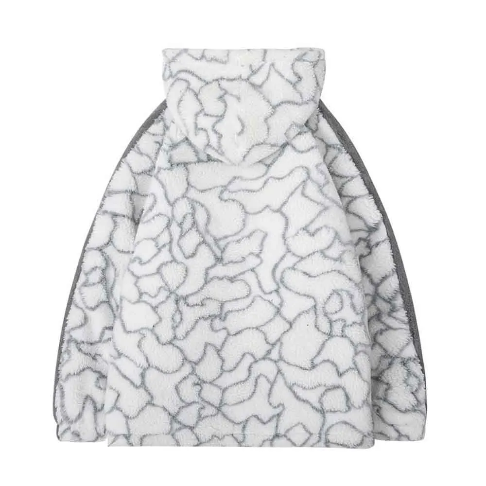 Men Lambswool Harajuku Winter Jackets Clothes 2022 Mens Unisex Oversized Korean Parkas Male Fashion Outwear Coats