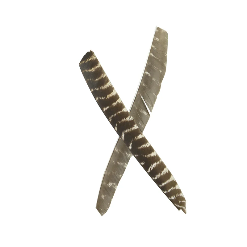 50/100 шт. стрельба из лука перо индейки полное левое/правое крыло Fletching стрела Охота