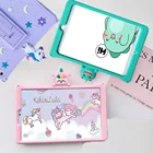 Мультяшный противоударный силиконовый детский чехол для Huawei Mediapad M5 Lite 8 T3 8. 0 T5 10 9,6 дюймов M6 10,1 Pro 8,4 дюймов чехол для планшета + ремешок