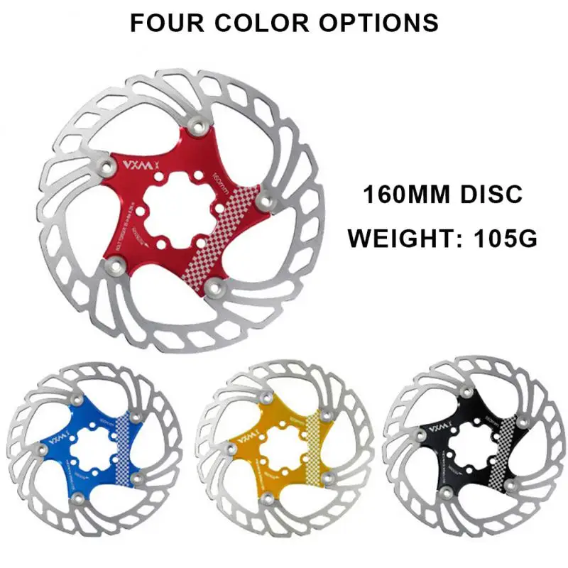 

Bike Brake Rotor Strong Heat Dissipation Floating Rotor 140mm 160mm 180mm 203mm MTB / Road Disc Brake Bicycle Parts
